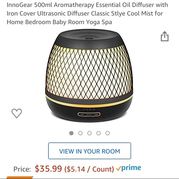 Color changing oil diffuser - Picture 3 of 8